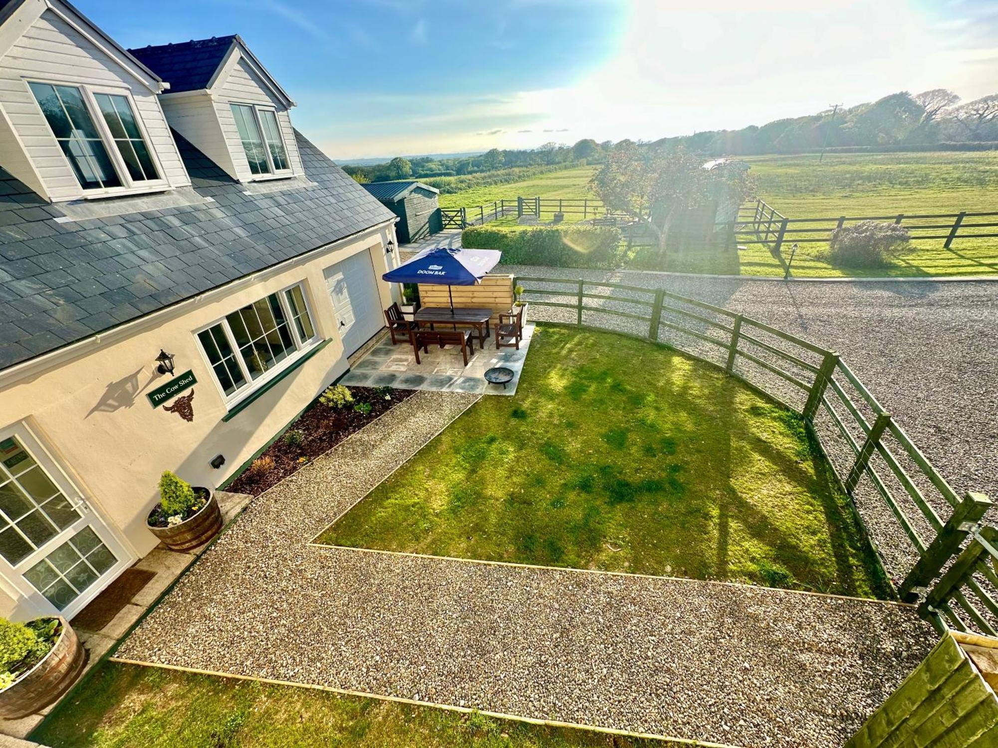 Ferienwohnung The Cow Shed Narberth Exterior foto